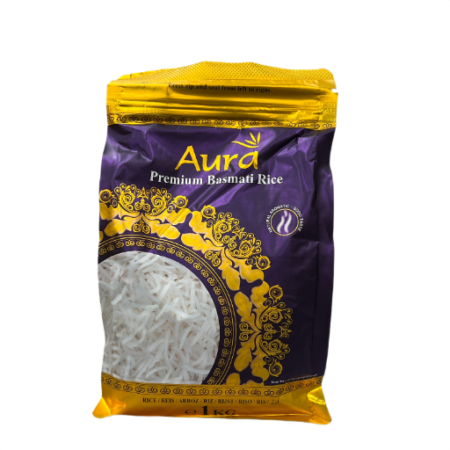 Aura Premium Basmati Rice 1 Kg