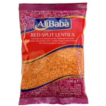 Red Split Lentils (Masoor Dal) - Ali Baba - Kg