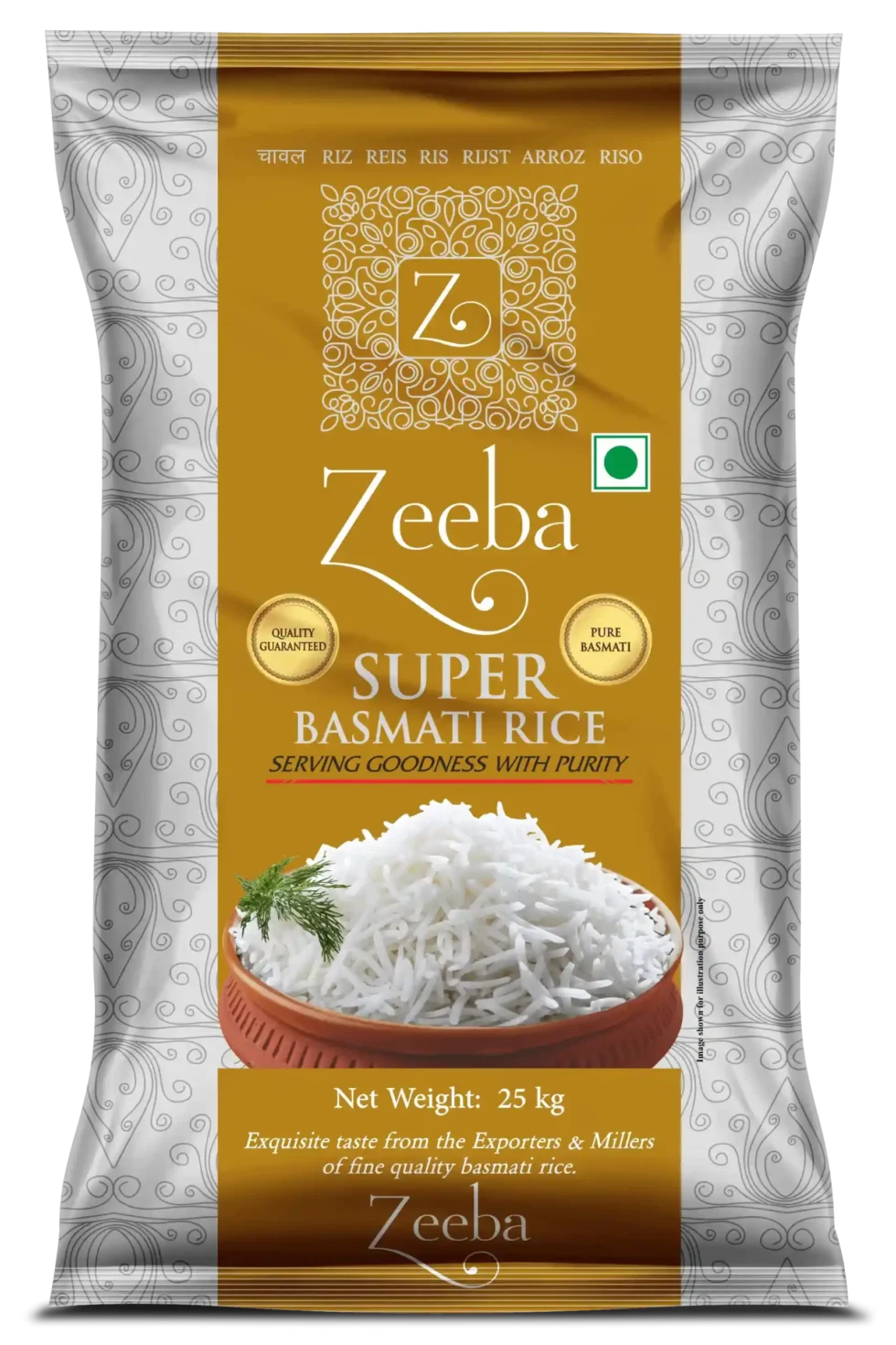 Zeeba basmati rice-20kg